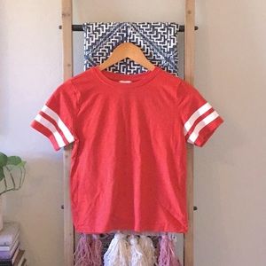 Girls red t-shirt